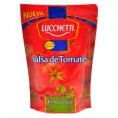 Salsa de tomate, italiana, sachet 200 g $ 1.980 por kilo Marca: LUCCHETTI